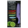 Cuisinart C55-12PCER1 12pc Ceramic Coated Color Knife Set with Blade Guards