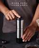 Wireless charging coffee grinder (800 mAh lithium capacity, non-segment fine tuning, strong power, coffee bean capacity 12g, 25 cups / time, mini car