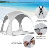 11  x 11 Feet Patio Sun Shade Shelter Canopy Tent Portable UPF 50+ Outdoor Beach