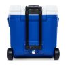 60 Qt Laguna Ice Chest Cooler with Wheels, Blue