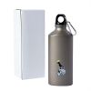 Biggdesign King Raven Aluminum Water Bottle, 600 ml