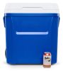 60 Qt Laguna Ice Chest Cooler with Wheels, Blue