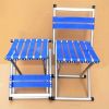 1pc Durable Folding Stool; Portable Stool For Camping Fishing; Fishing Accessories