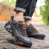 Outdoor Lover Trekking Shoes Men Waterproof Hiking Shoes Mountain Boots Genuine Leather Woodland Hunting Tactical Shoes