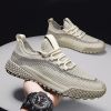 High Quality Mesh Sneakers Lightweight Breathable Casual Shoes Front Lace Up Hiking Running Outdoor Spring Summer Autumn Simple