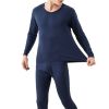 Men Thermal Underwear Set Long Johns Pants Long Sleeve Soft Underwear Kit Top Bottom Winter Sports Suits