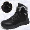 New men's winter Oxford cloth outdoor waterproof non-slip hiking boots warm non-slip men's shoes 39-48