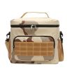 Waterproof Camouflage Insulated Lunch Bag For Picnic; Camping; Office; School